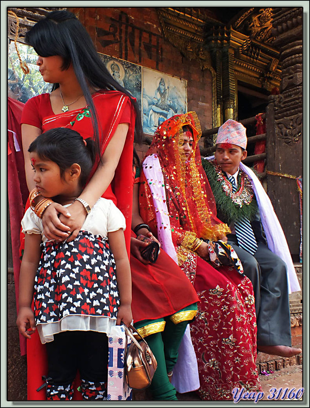 Blog de images-du-pays-des-ours : Images du Pays des Ours (et d'ailleurs ...), Temple Amar Narayan Mandir: cérémonie de mariage - Les mariés - Tansen (Palpa) - Népal