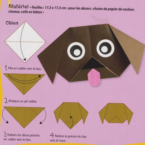 Origami, Chats et chien