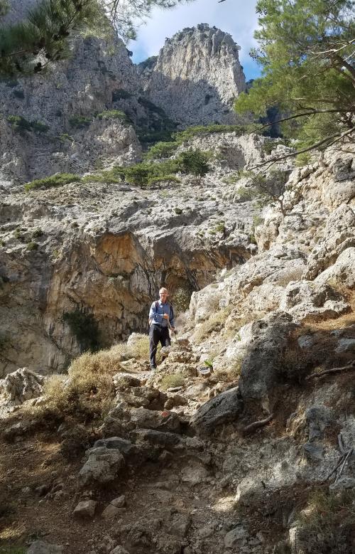 La montagne crétoise autour de SIVAS...