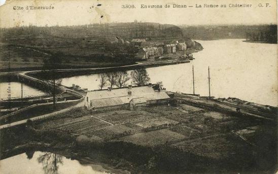 Peut être une image de texte qui dit ’CSte d'Emeraude 3306. Environs de Dinan La Rance au Châtellier F. F.’