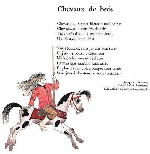 CHEVAUX DE BOIS (Jacques Prévert)