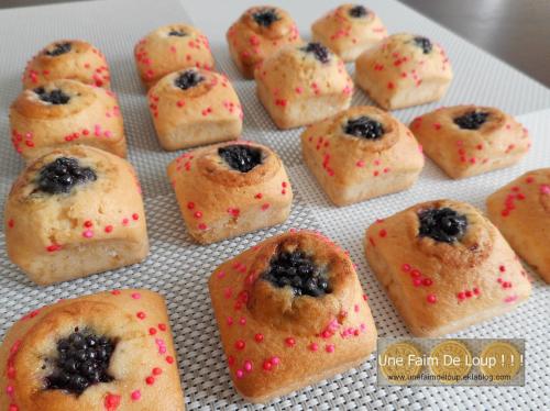 Petits moelleux aux mûres