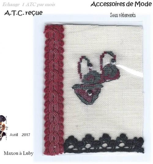 ATC Accesssoires de Mode : Avril Sous-vêtements