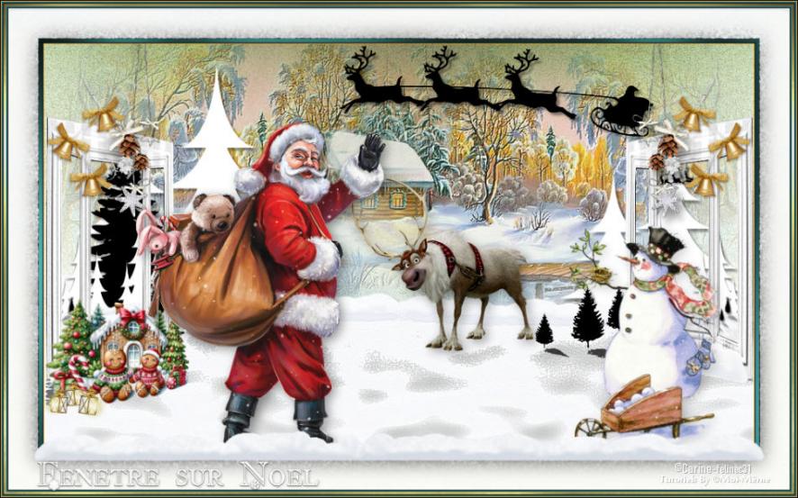 Fenêtre sur noël