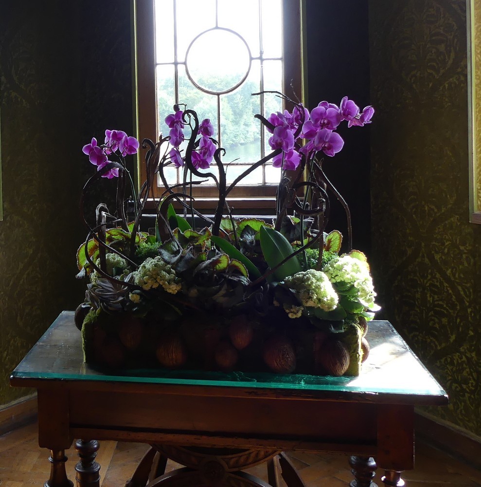 Le château de Chenonceau : le premier et le second étage...