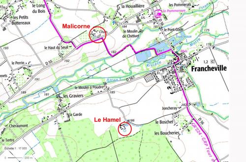 LES REMPARTS DE MALICORNE (Eure)