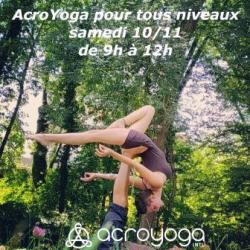 Samedi 10 novembre : découverte de l'acroyoga