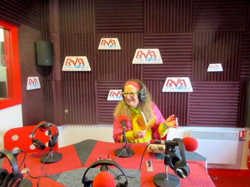 Une interview à la radio... 