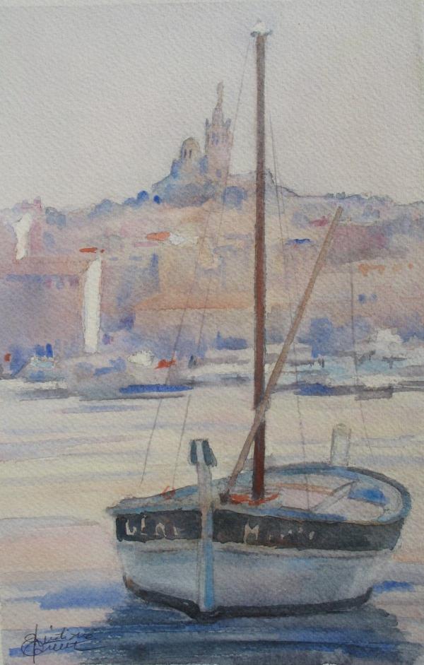 Aquarelles de : Christiane Prévost