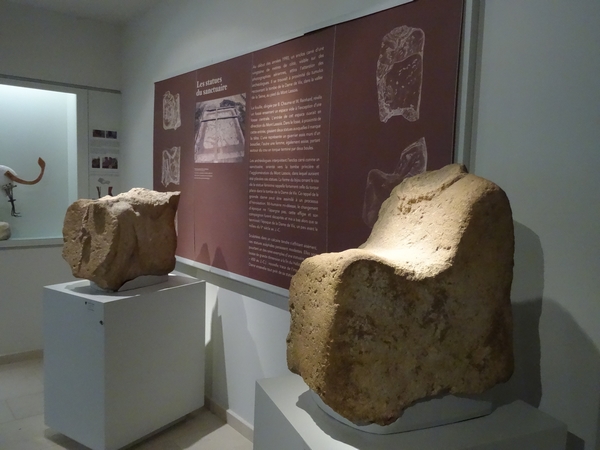 Eric de Laclos redonne vie à deux statues anciennes de l'époque de la "Dame de Vix"...