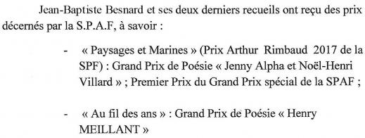 J-B BESNARD PRIME