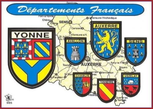⊱♥⊱╮ღ꧁ Aujourd'hui Département  89 ꧂ღ╭⊱♥≺