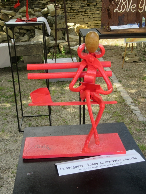 Le salon "Arts et Artisanats" de Brion  sur Ource s'est déroulée  le 16 juin sous un beau soleil, et les visiteurs ont été nombreux !
