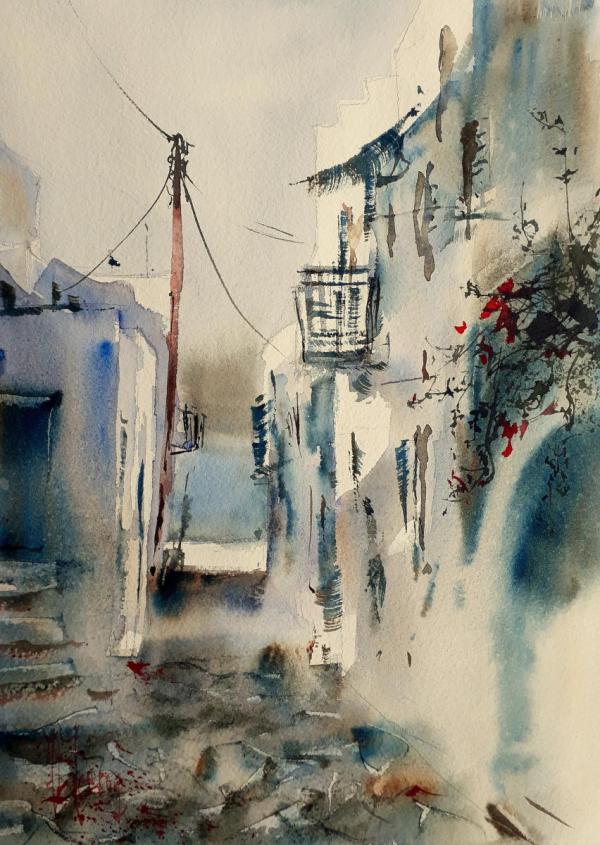 Aquarelles de : Jean Luc Decron