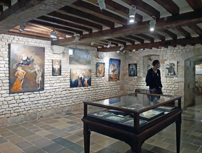 L'exposition "Les Fables de La Fontaine" au Château de Vascoeuil