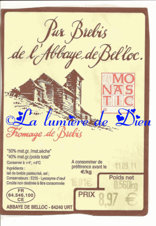 Urt : abbaye Notre-Dame de Belloc