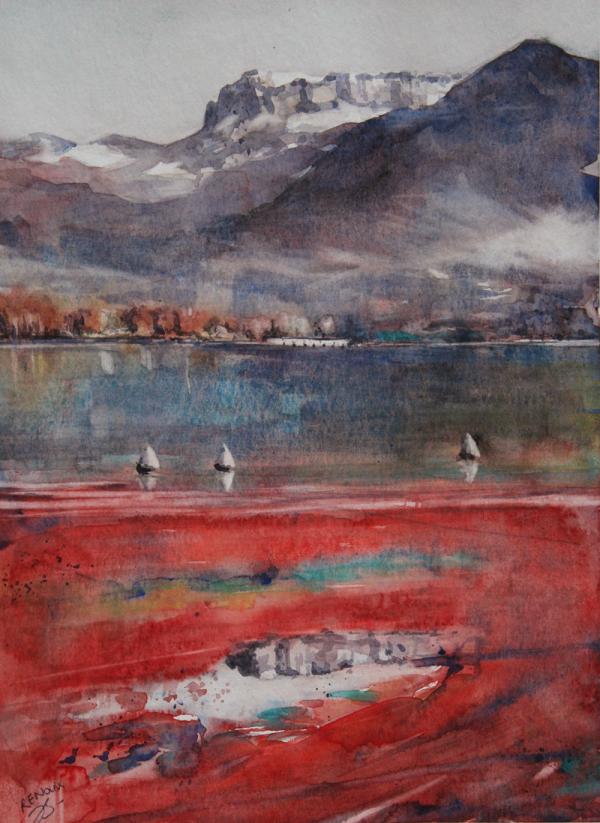 Aquarelles de  : Vanessa Renoux