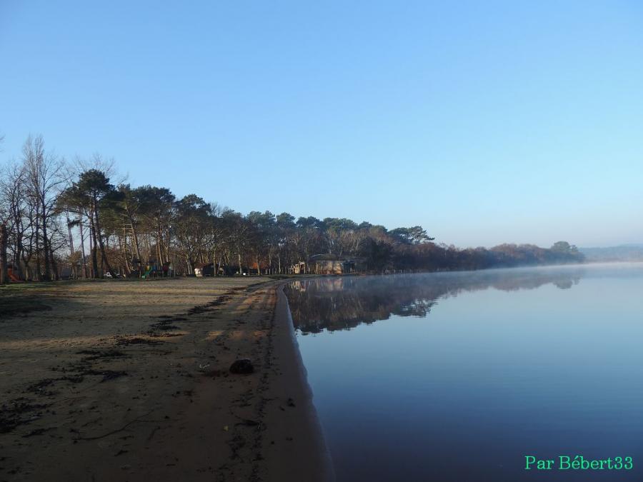 le lac Léon dans les Landes (40)