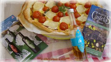 TARTE À LA TOMATE ET CHÈVRE