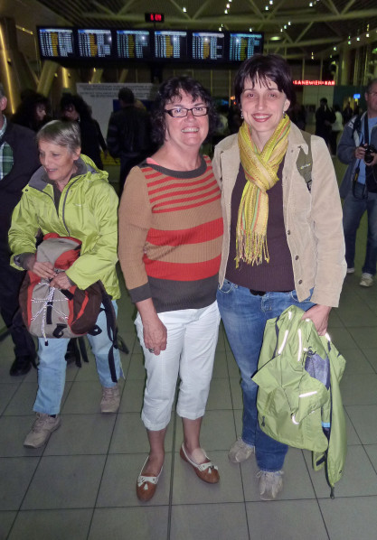 Jour 15 - Sofia - A l'aéroport avec Maria