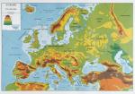 Fond de carte Europe détaillée