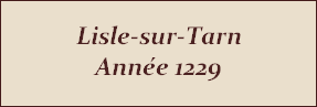 Lisle-sur-Tarn Bastides du Sud-Ouest