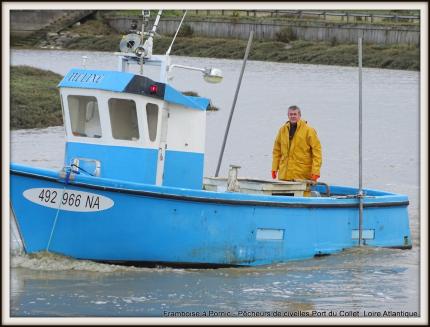 Pêcheurs de civelles au Port du collet - 44 - 2018