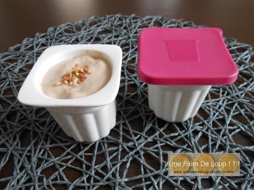 Crème dessert au praliné
