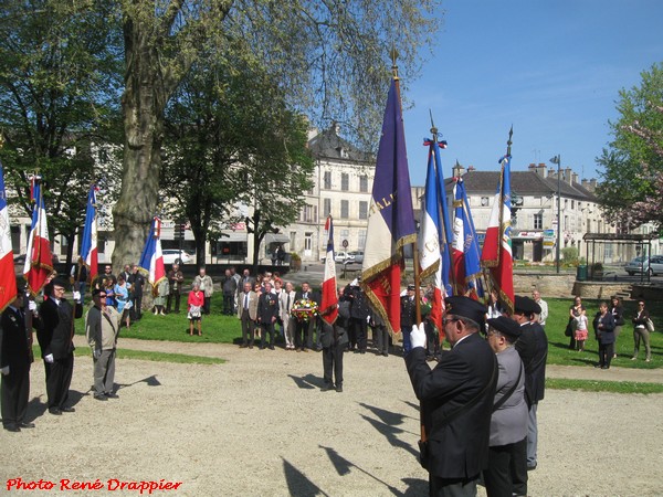 Le 8 Mai a été commémoré à Châtillon sur Seine...