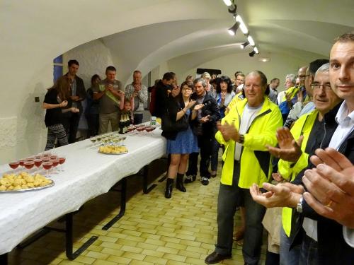 Remise du challenge  de la ville la plus sportive de Côte d'Or, à Châtillon sur Seine !