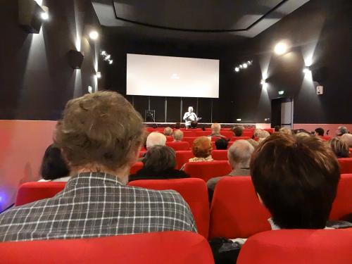 "Nature du monde vue du ciel" et "Châtillonnais vu du ciel" , deux très beaux audiovisuels, projetés au Select de Châtillon sur Seine, par Jean Ponsignon