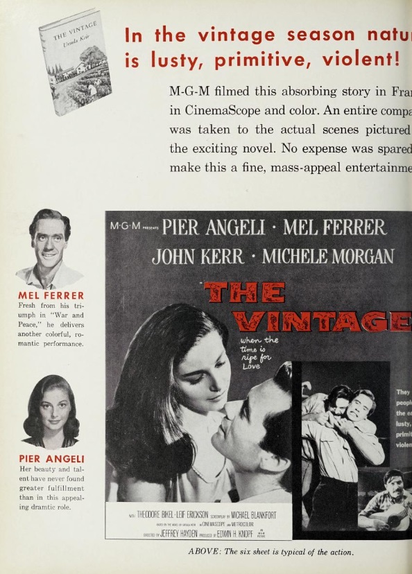 THE VINTAGE BOX OFFICE USA 1957