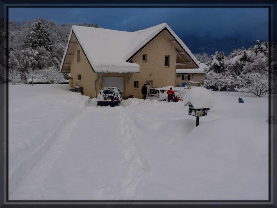 Sous la neige