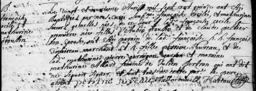 Terrible année 1715