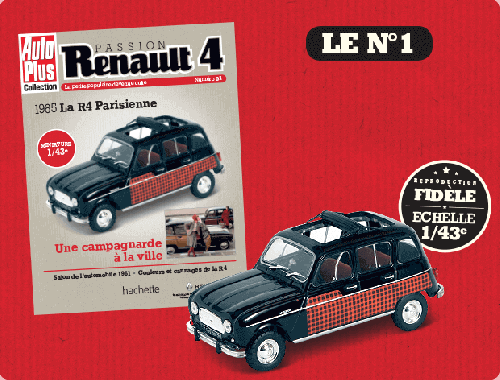 N° 1 Passion Renault 4 - Lancement 