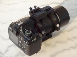 Samyang 135 f:2 3D-printed bracket for astrophotography