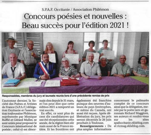 ECHOS DU CONCOURS