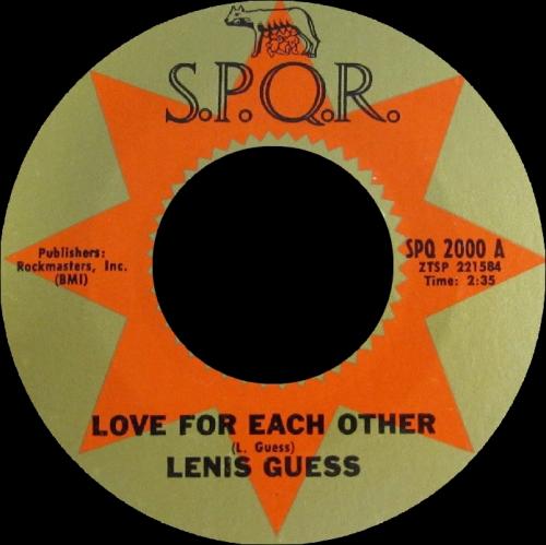 Lenis Guess : CD " The Story Of Lenis Guess " Tramp Records TRCD-9033 [ GE ]