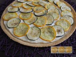 Tarte fine jambon tomate