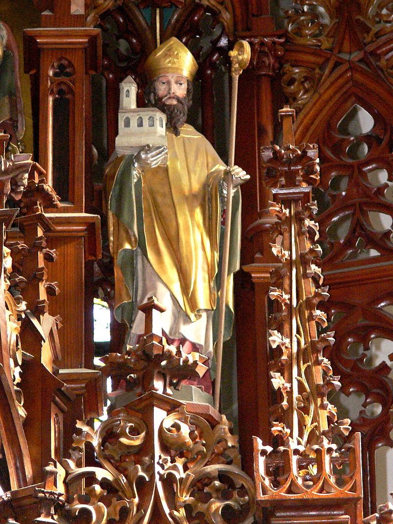 Altmann de Passau, statue dans l'église de Haslach an der Mühl