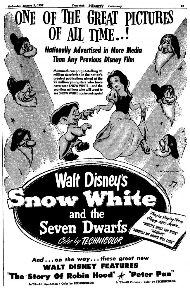 BOX OFFICE USA DU 13 FEVRIER 1952 AU 18 FEVRIER 1952