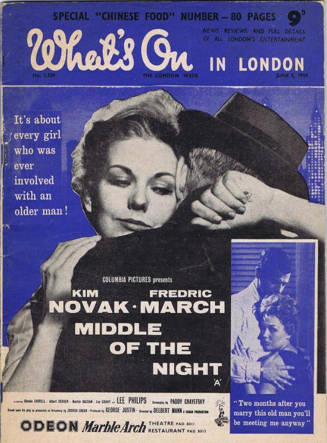 BOX OFFICE USA DU 9 SEPTEMBRE 1959 AU 15 SEPTEMBRE 1959