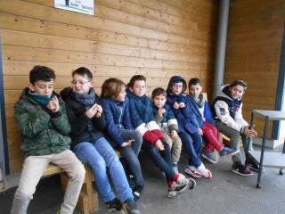 Goûter de la Chandeleur avec la classe des Moyens/Grands