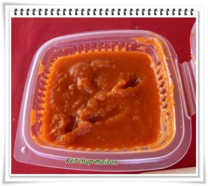 ketchup maison 