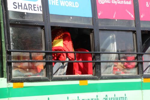 Dans les rues de Mahabalipuram