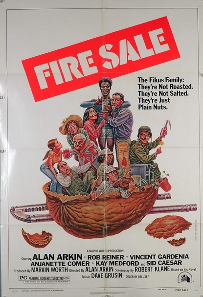 FIRE SALE BOX OFFICE USA 1977