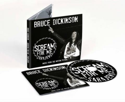 BRUCE DICKINSON - Sortie du documentaire Scream For Me Sarajevo en DVD/Blu-ray/CD 