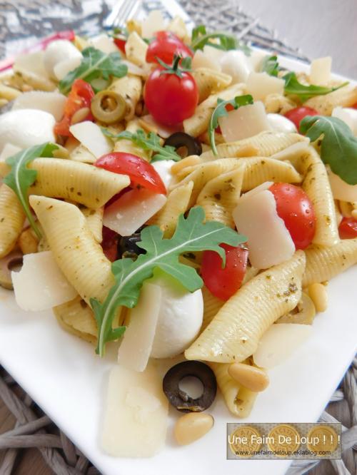 Salade de pâtes à l'italienne