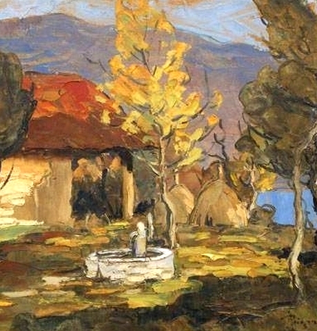Peinture de : Lucien Poignant