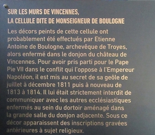 Nous avons visité le château de Vincennes avec la Compagnie des Gens...